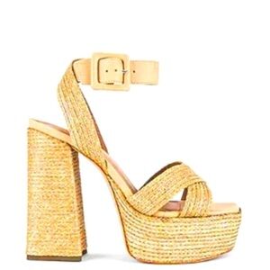 House of Harlow 1960 x REVOLVE Heel in Natural size 8